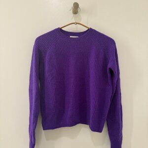 100% Cashmere Cropped Crewneck Sweater – GCS Verified
